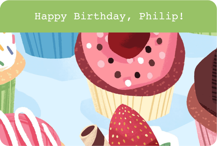 Happy Birthday, Philip! Kudoboard