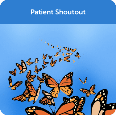 Patient Shoutout Kudoboard