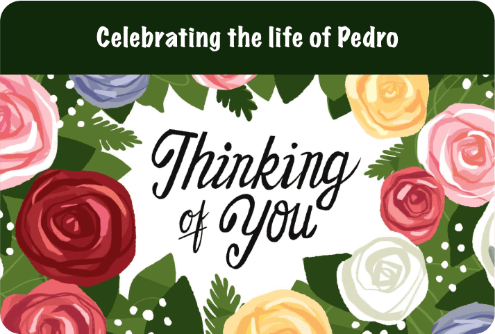 Celebrating the life of Pedro Kudoboard